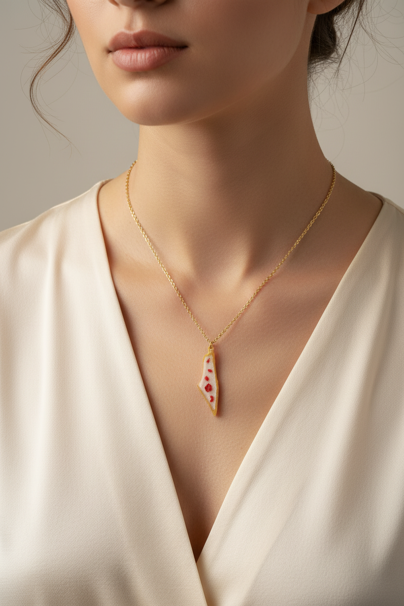 صورة السنسال على الرقبة - منظر احترافي