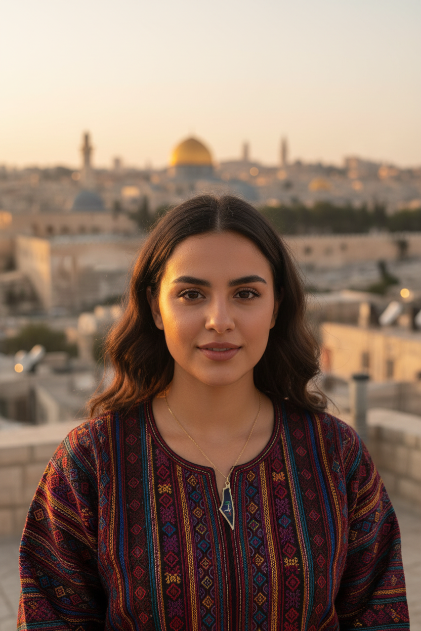 سنسال فلسطين واضح مع القدس