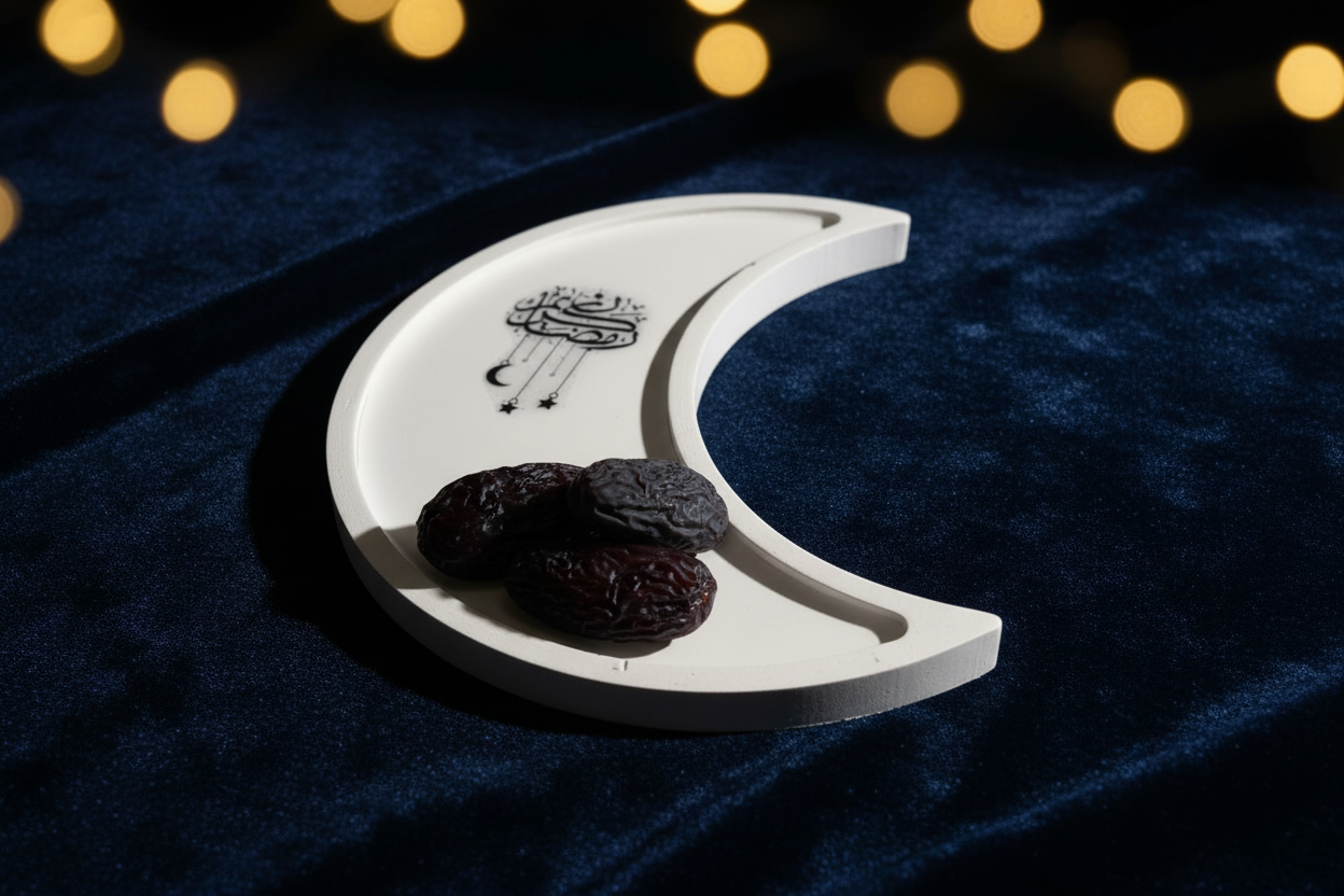 هلال رمضان - زاوية جانبية