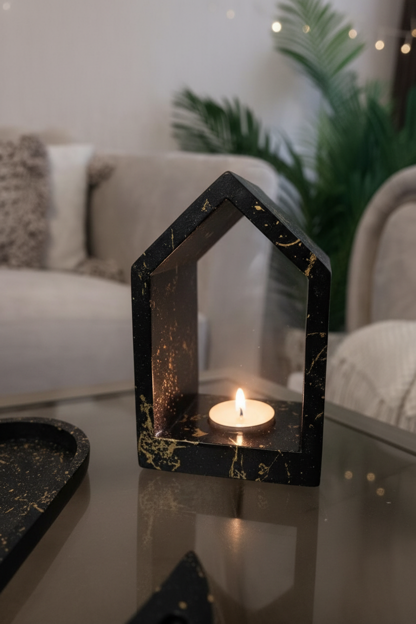 Close-up lantern detail