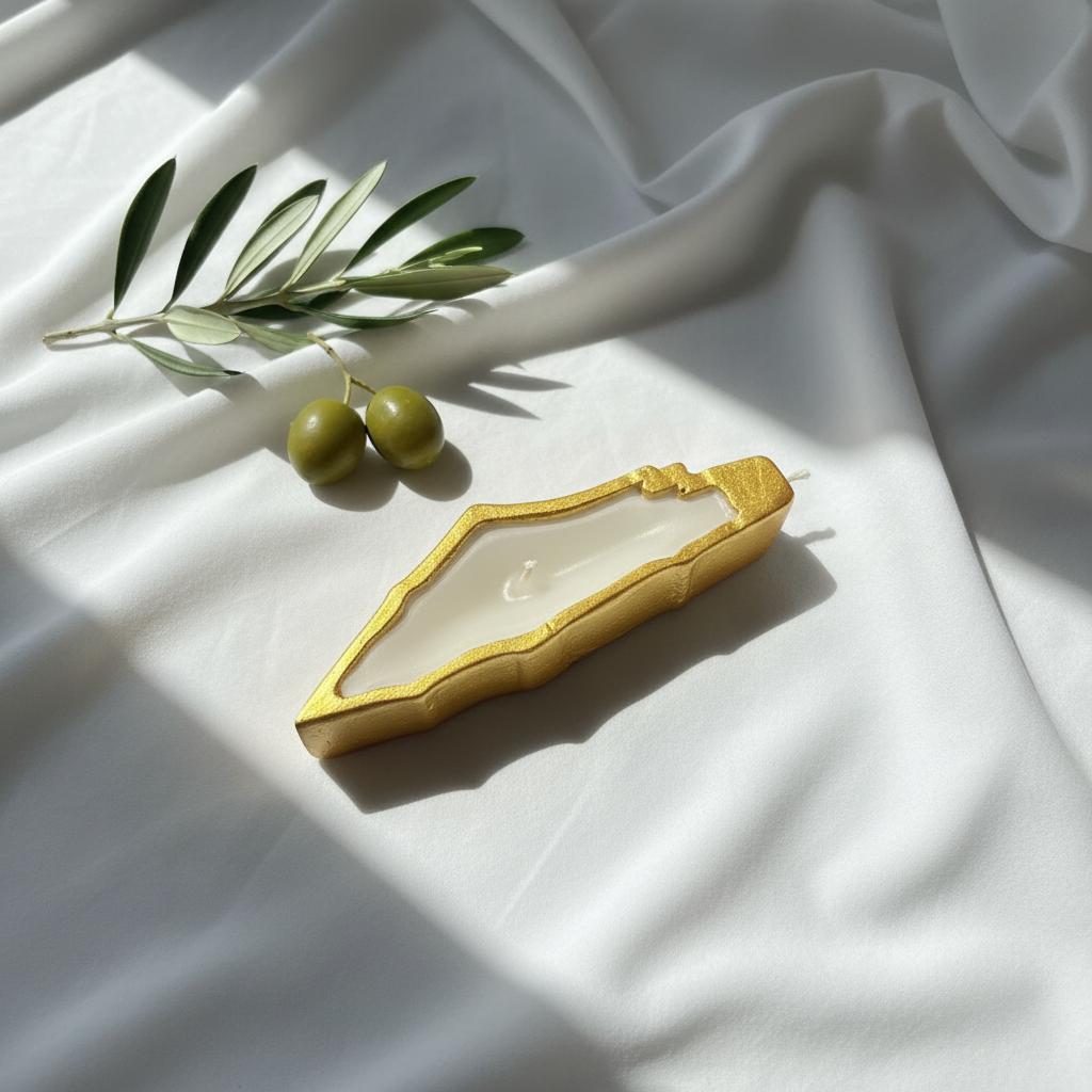 Gold Candle - Mediterranean Style