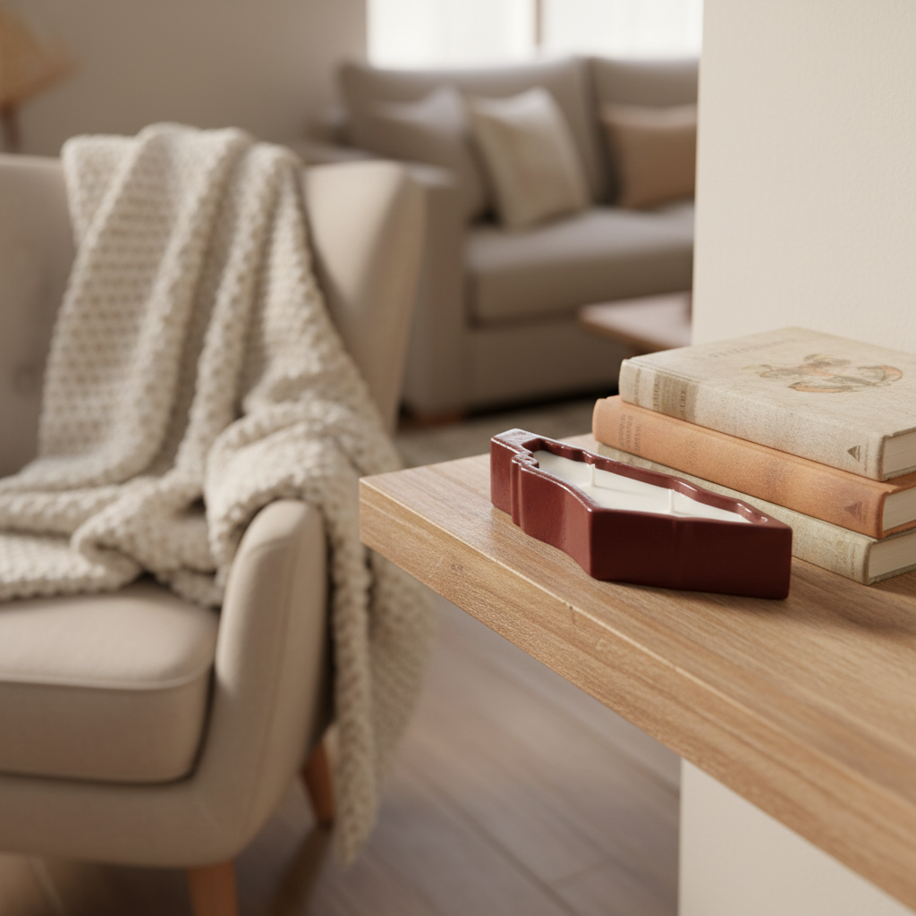 Palestine Ceramic Candle - Lifestyle Setting