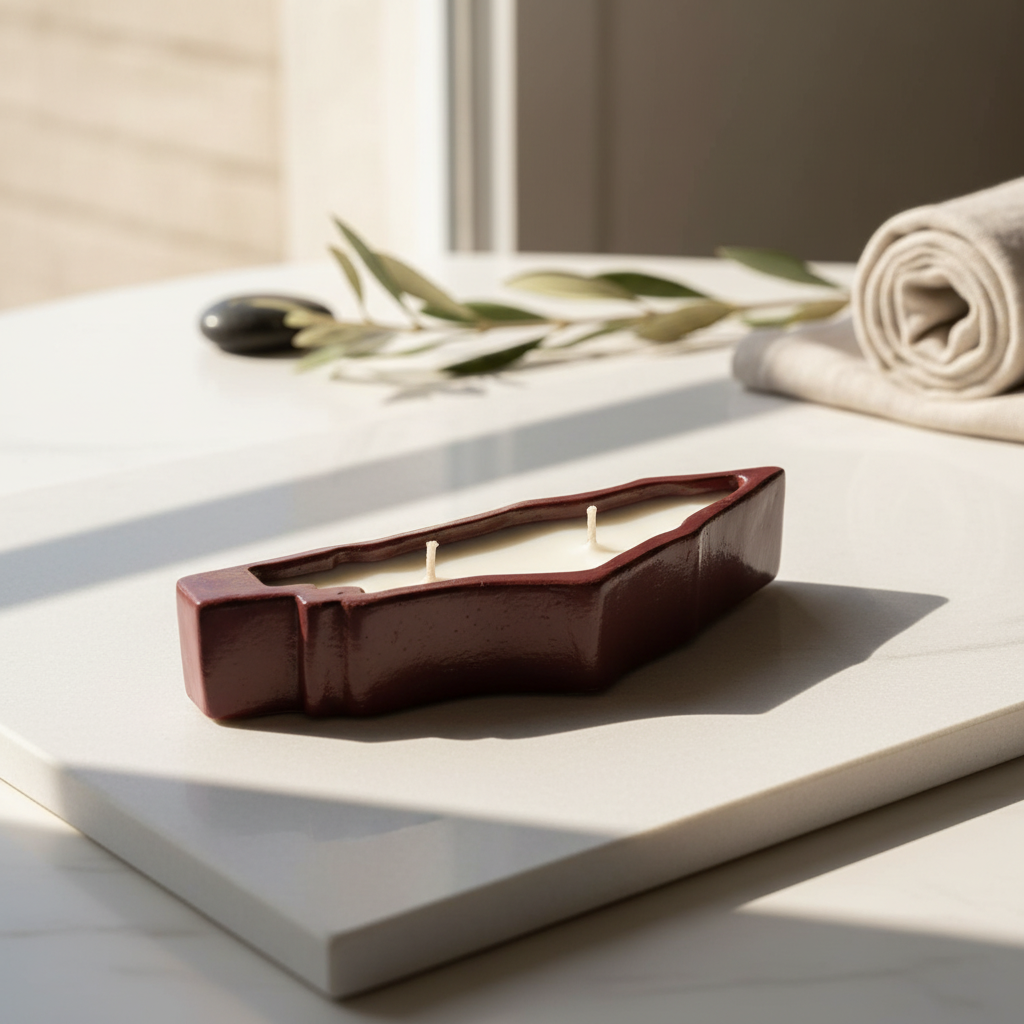 Palestine Ceramic Candle Professional Photoshoot