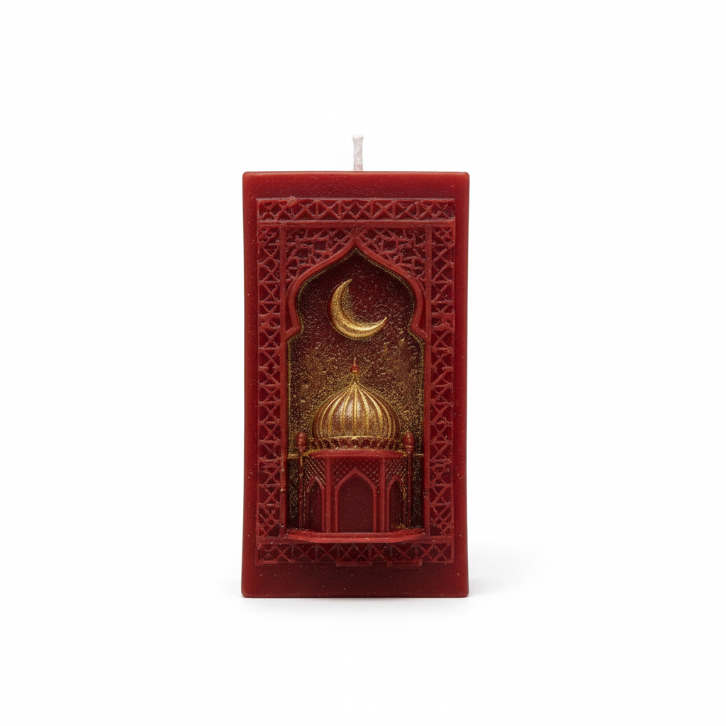 Red Mosque Candle